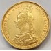 AUSTRALIA 1889 . ONE 1 SOVEREIGN . SYDNEY . GOLD